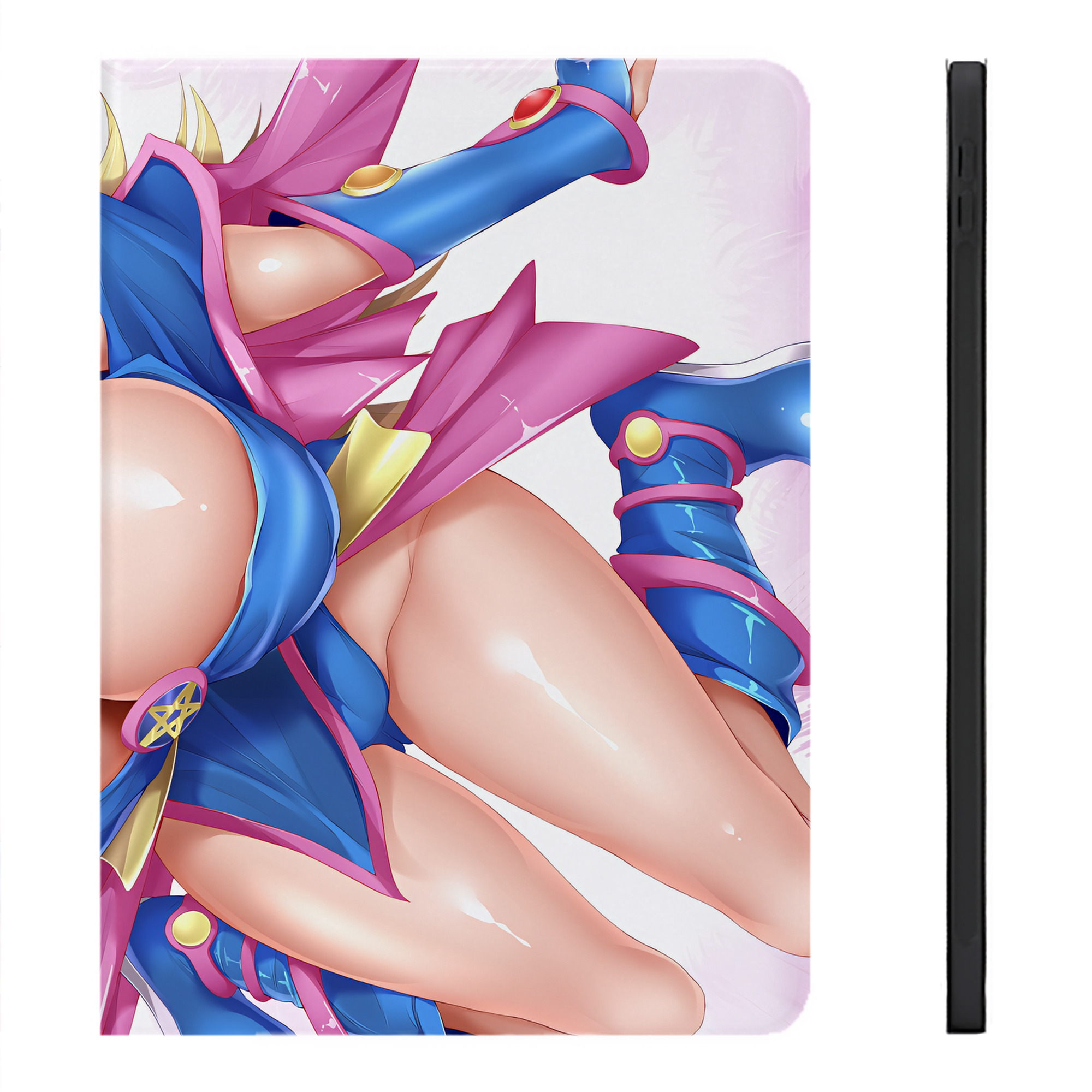 （画像用） 遊☆戯☆王 Yu-Gi-Oh! IPadケース ペンホルダー付き ブックスタイルデザイン